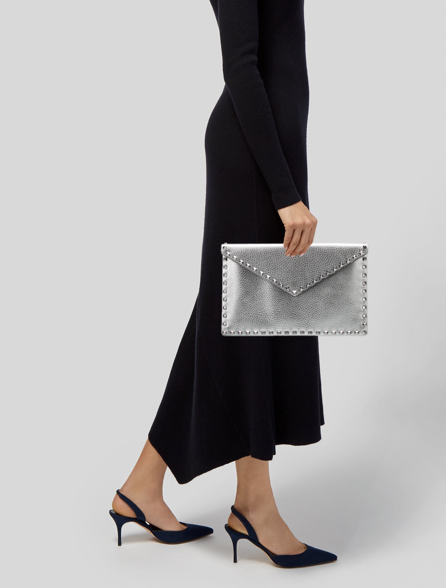 Valentino Rockstud Clutch