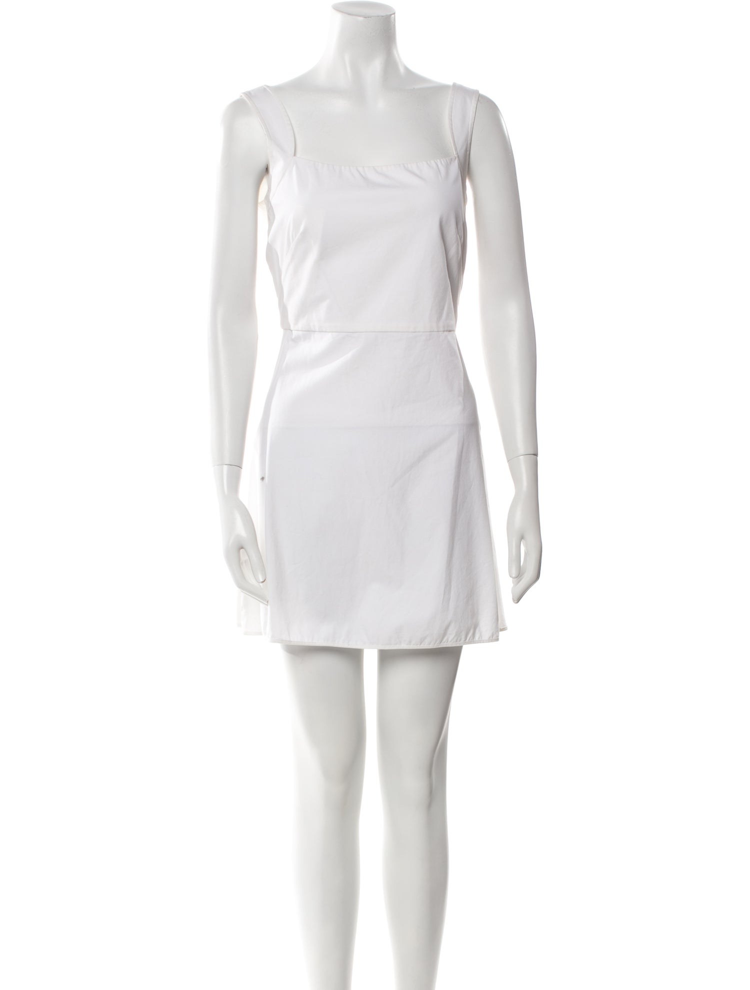 Valentino Square Neckline Mini Dress