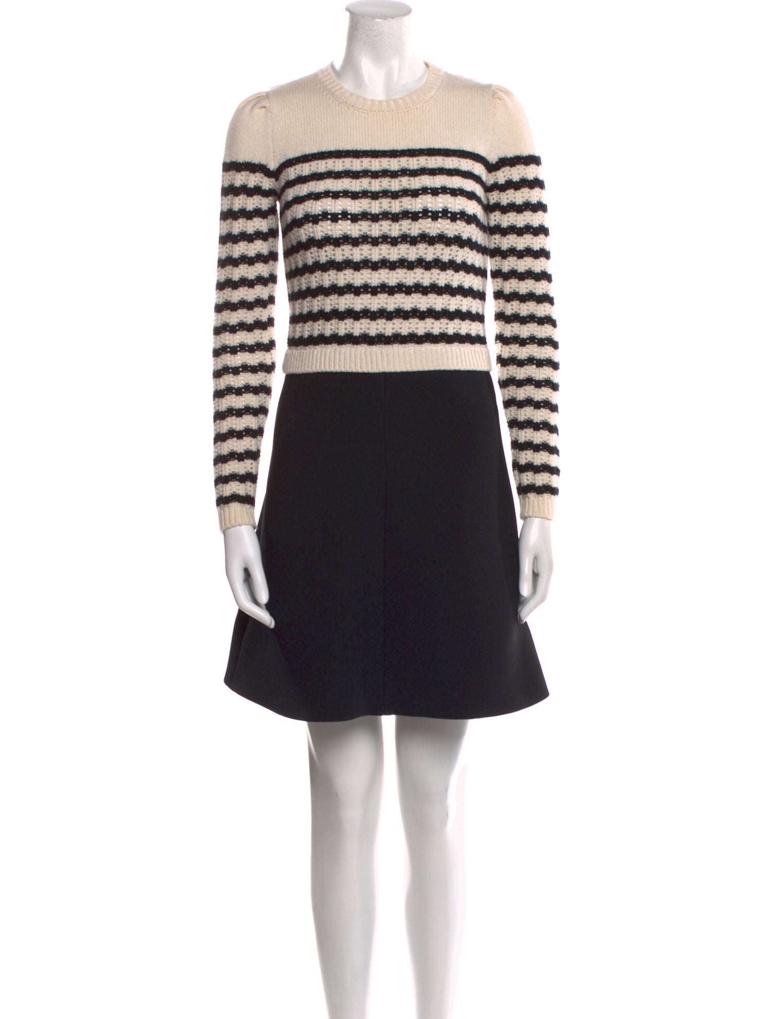 Valentino Striped Mini Dress