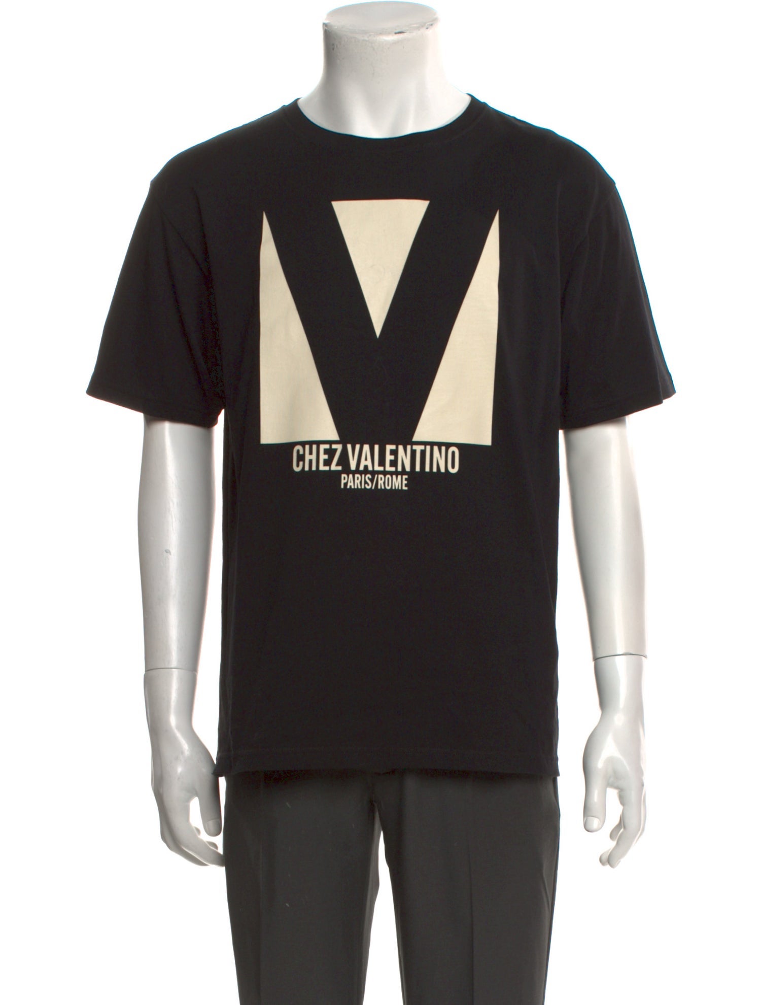 Valentino Graphic Print Crew Neck T-Shirt