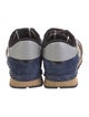 Valentino Rockstud Accents Leather Athletic Sneakers