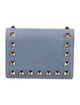Valentino Rockstud Accents Leather Compact Wallet