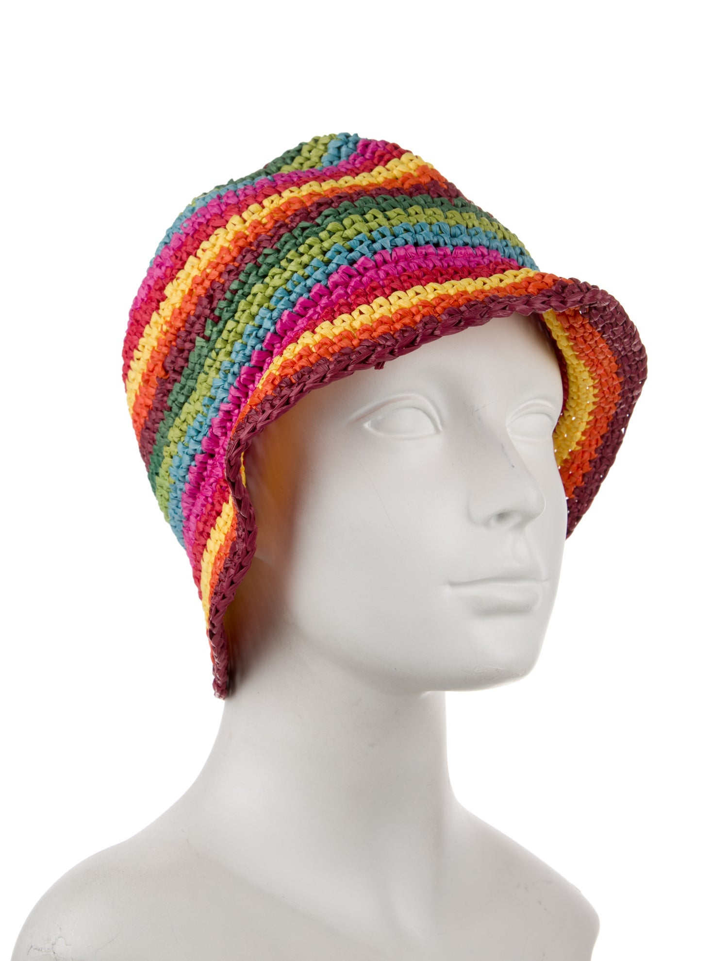 Valentino Straw Bucket Hat