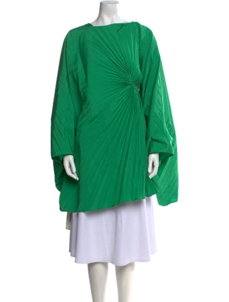 Valentino Bateau Neckline Long Sleeve Tunic