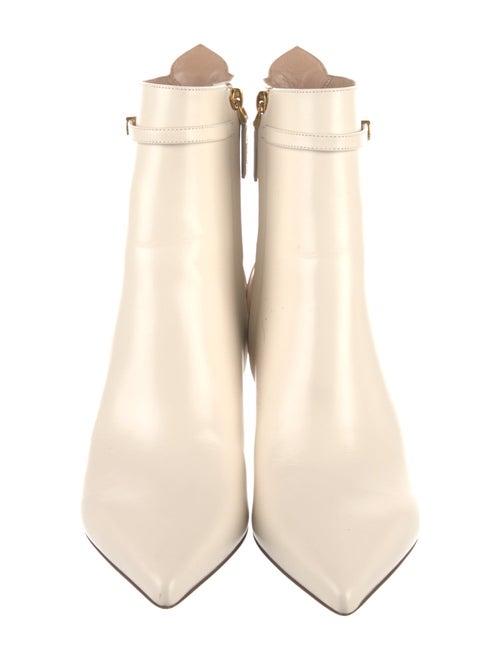 Valentino Rockstud Accents Leather Boots