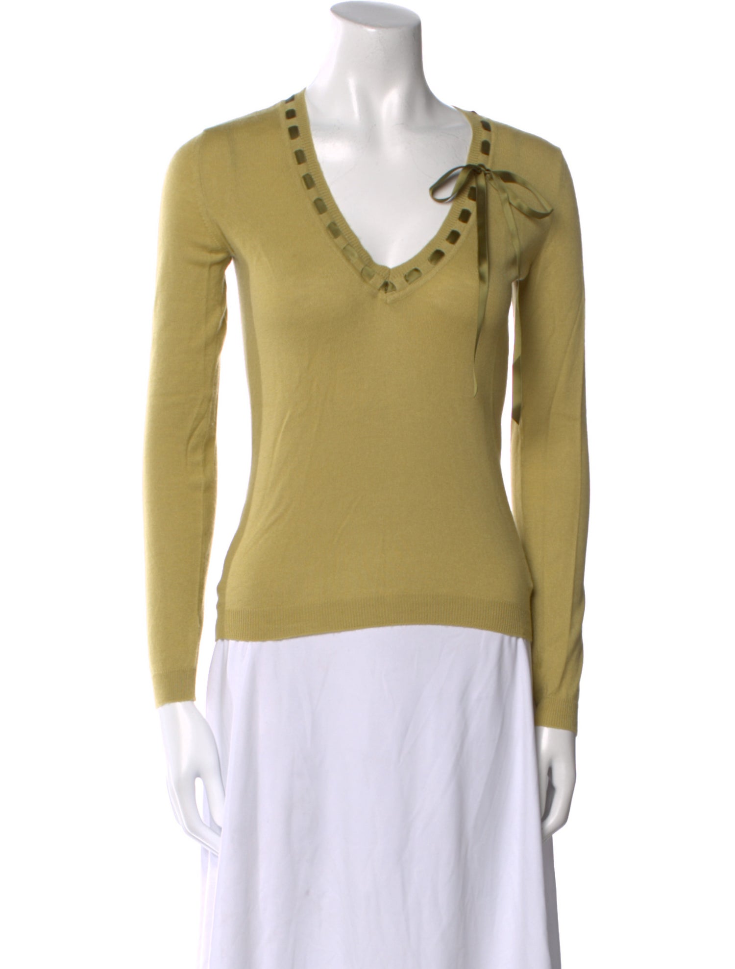 Valentino Cashmere V-Neck Sweater