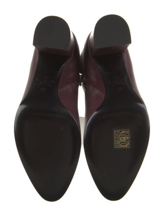 Valentino Leather Riding Boots