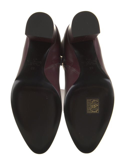 Valentino Leather Riding Boots