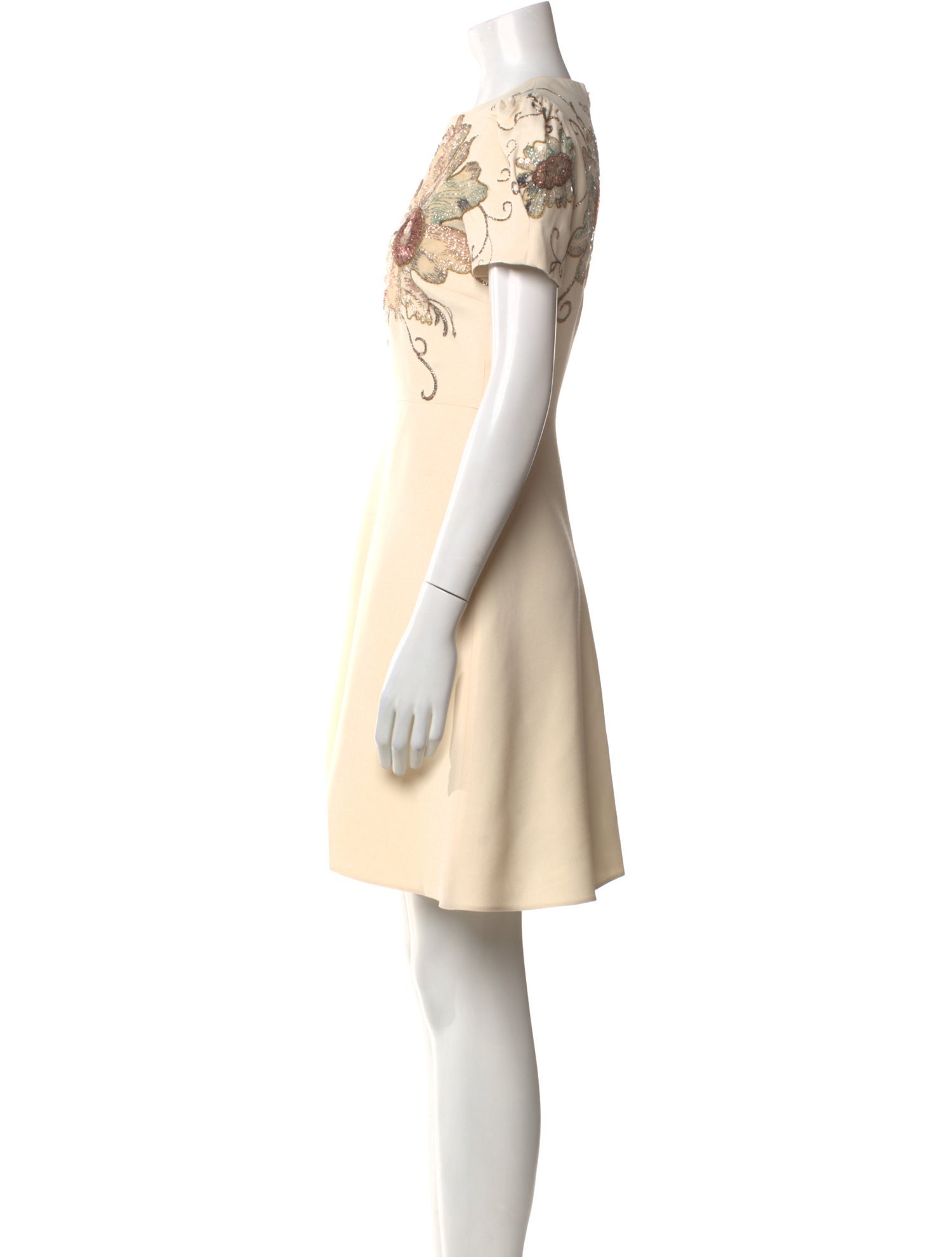 Valentino Virgin Wool Mini Dress