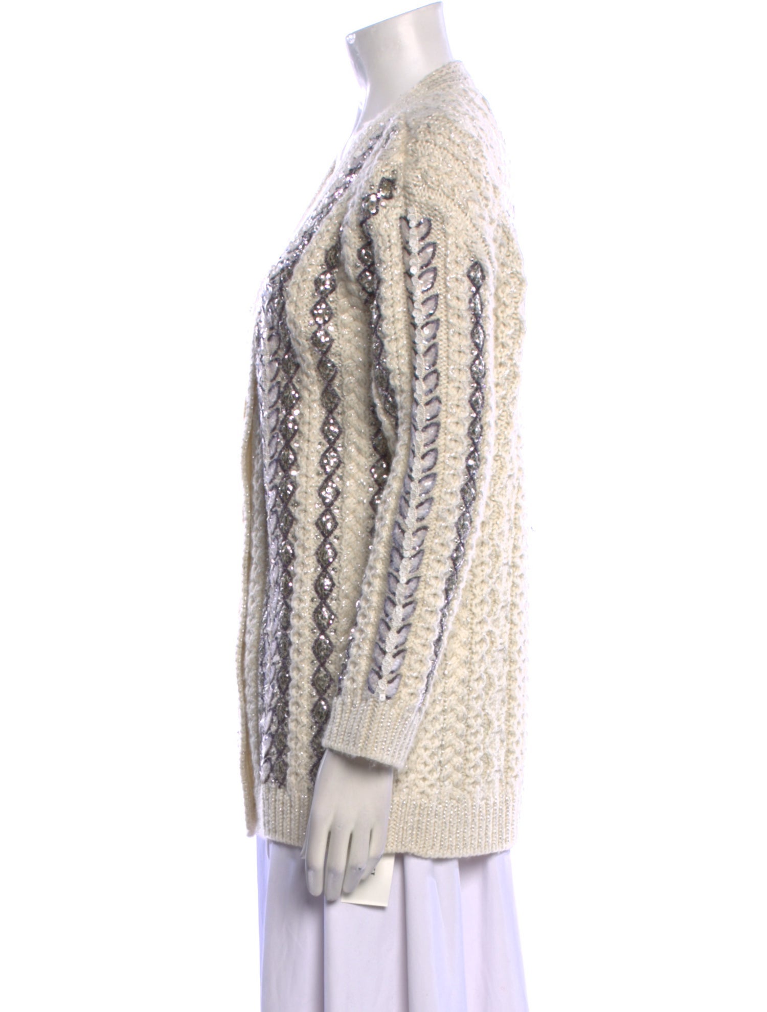 Valentino Wool Printed Sweater