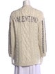 Valentino Wool Printed Sweater