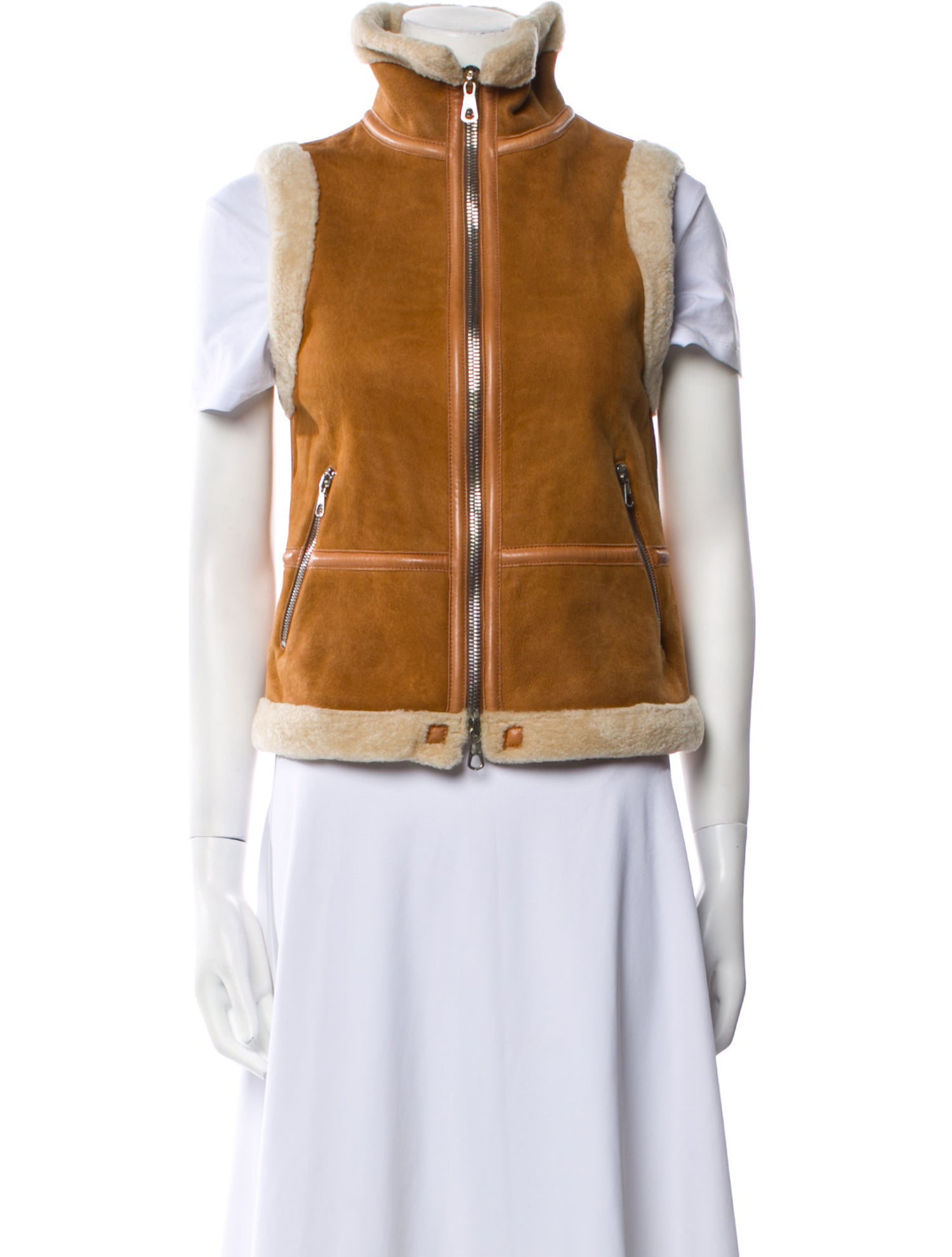 Valentino Lambskin Vest