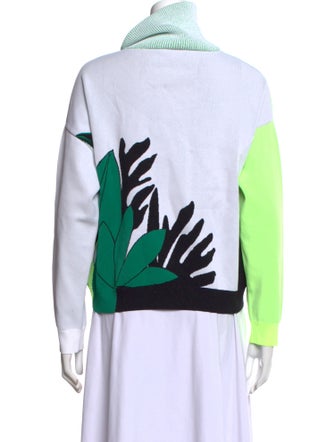 Valentino Printed Turtleneck Sweater