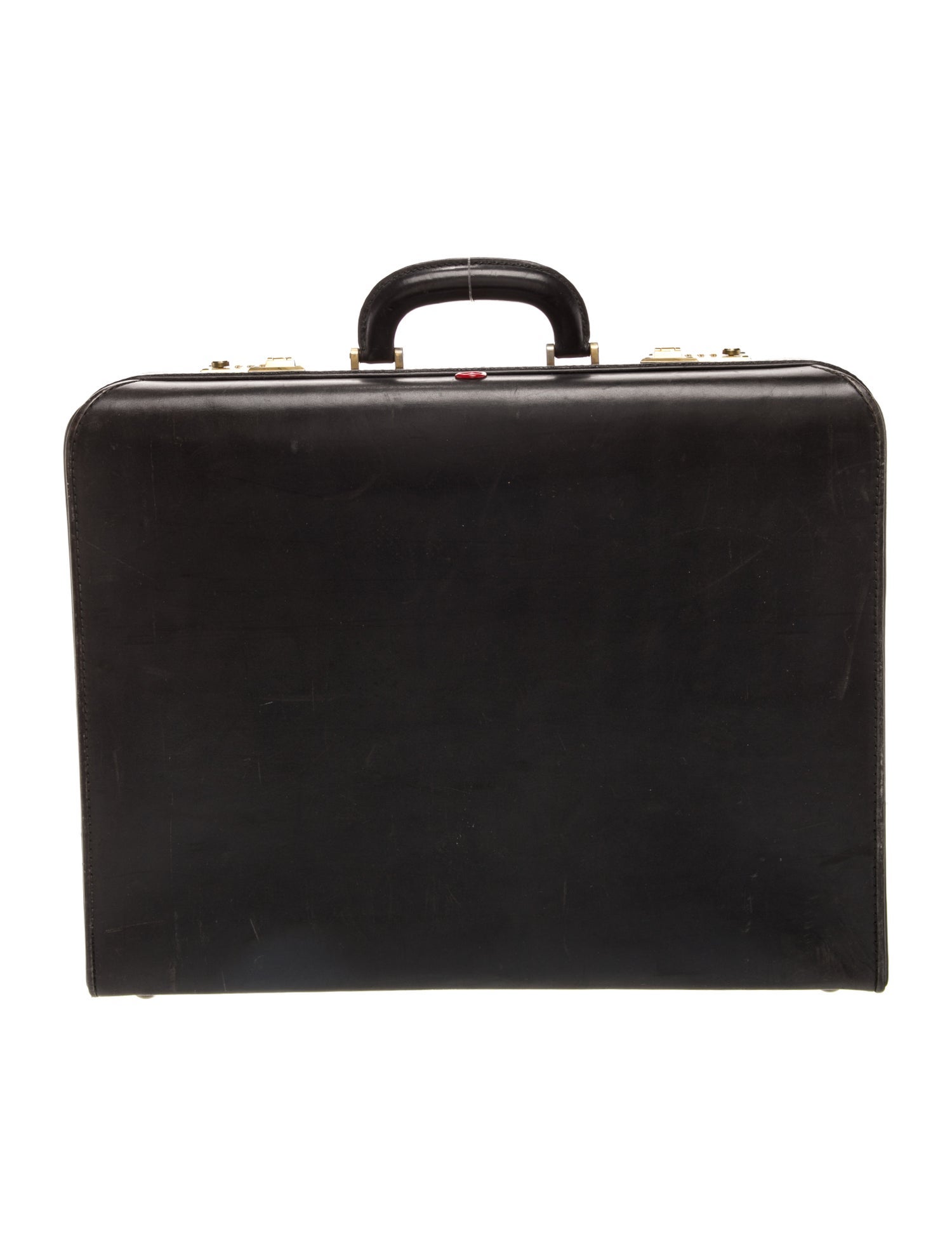 Valentino Leather Briefcase Vintage