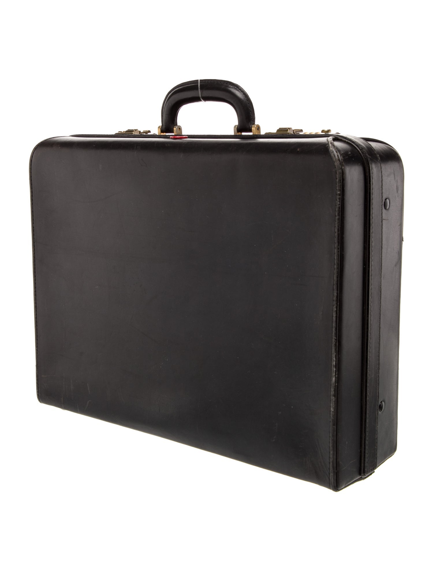 Valentino Leather Briefcase Vintage