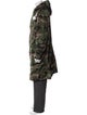Valentino Rockstud Accents Camouflage Print Parka