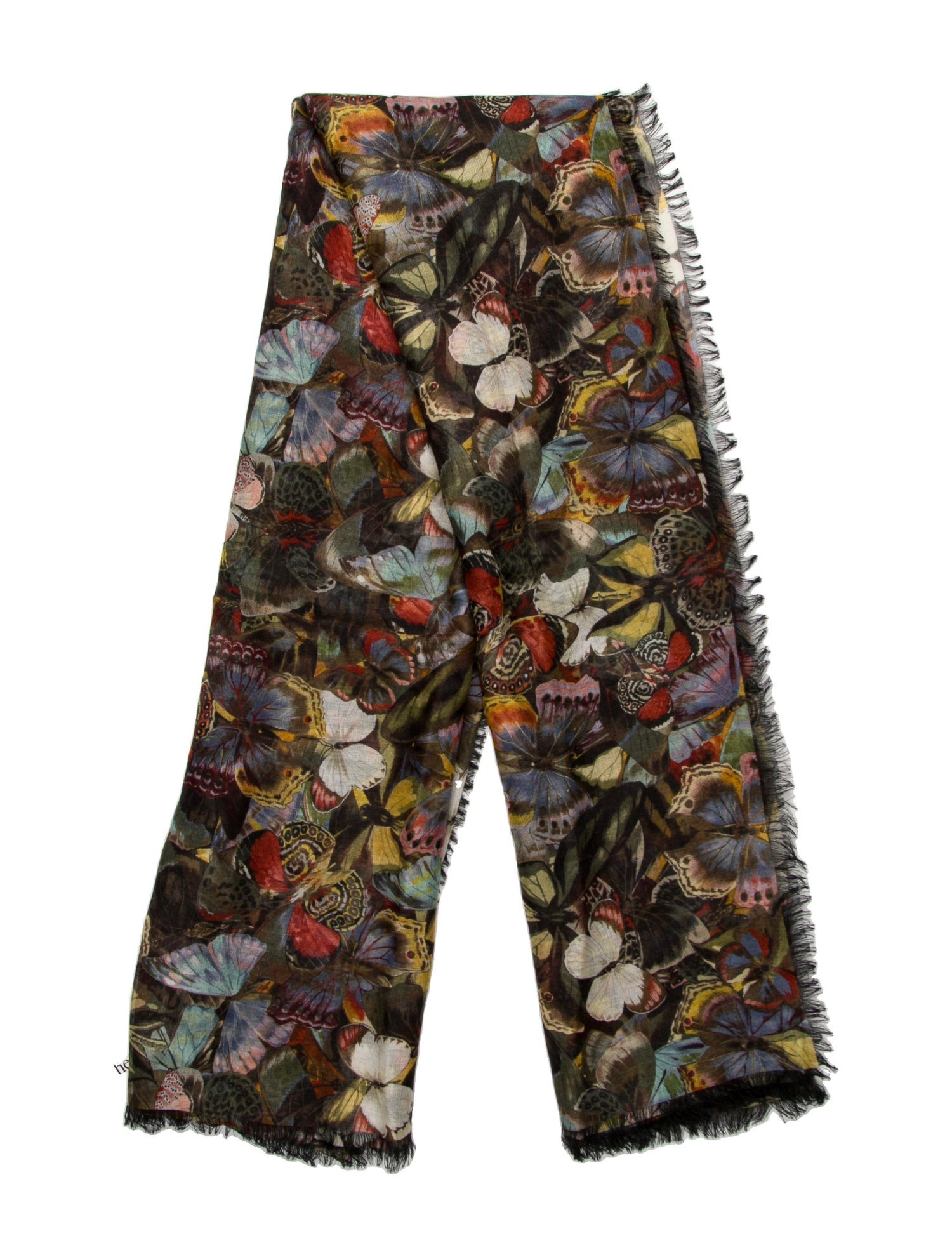 Valentino Silk Printed Scarf w/ Tags