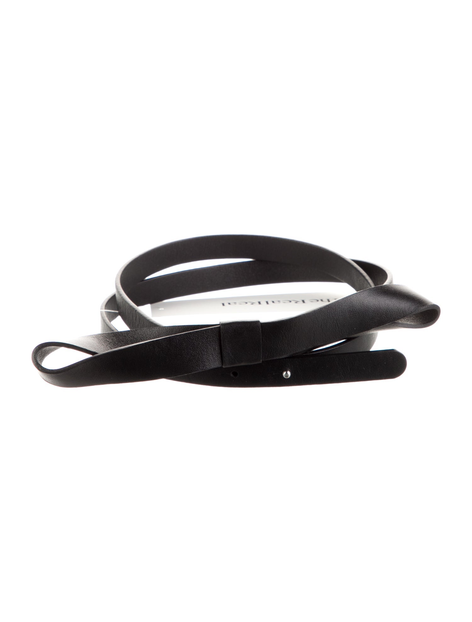Valentino Skinny Leather Belt