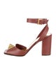 Valentino Rockstud Accents Leather D'Orsay Pumps