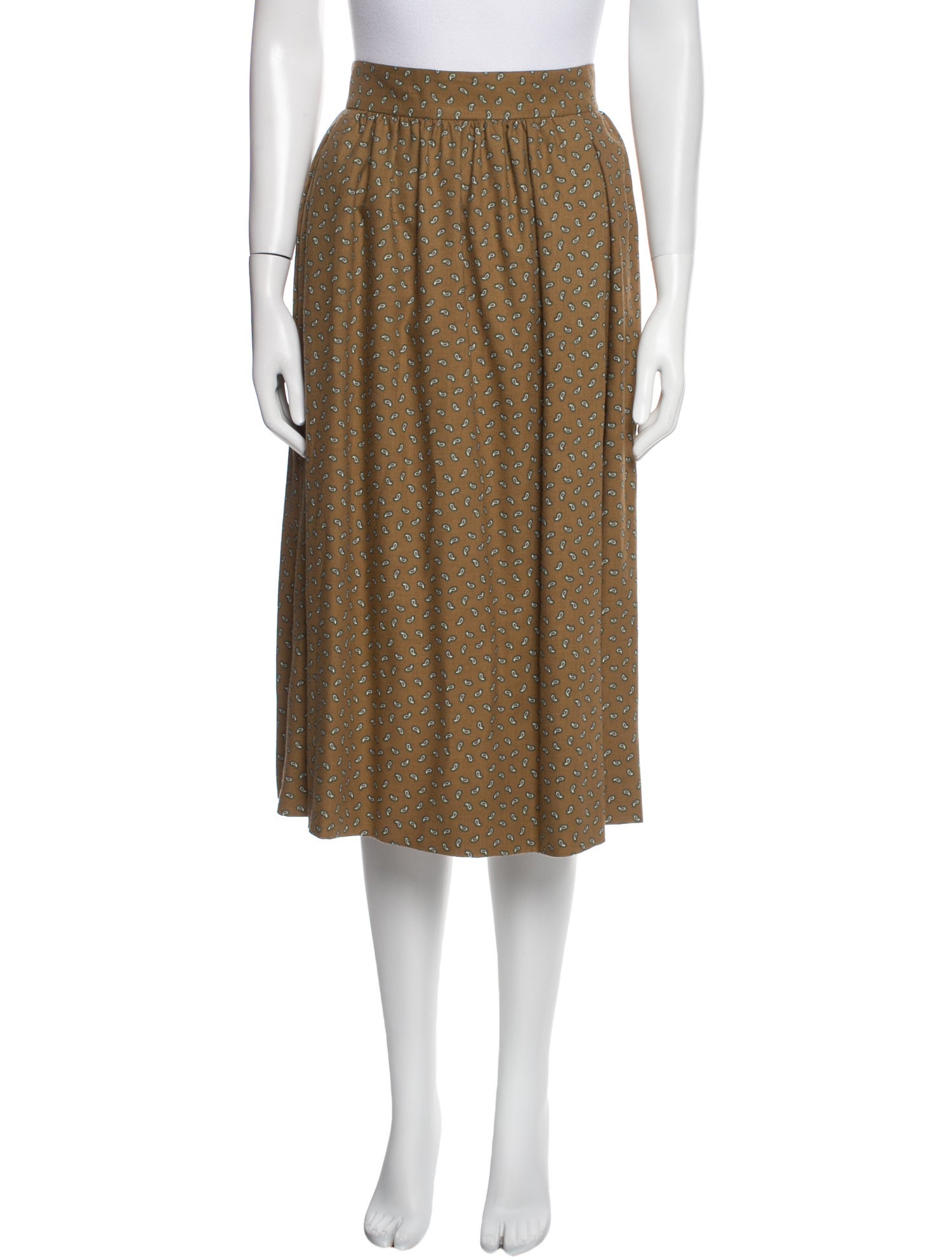 Valentino Vintage Midi Length Skirt