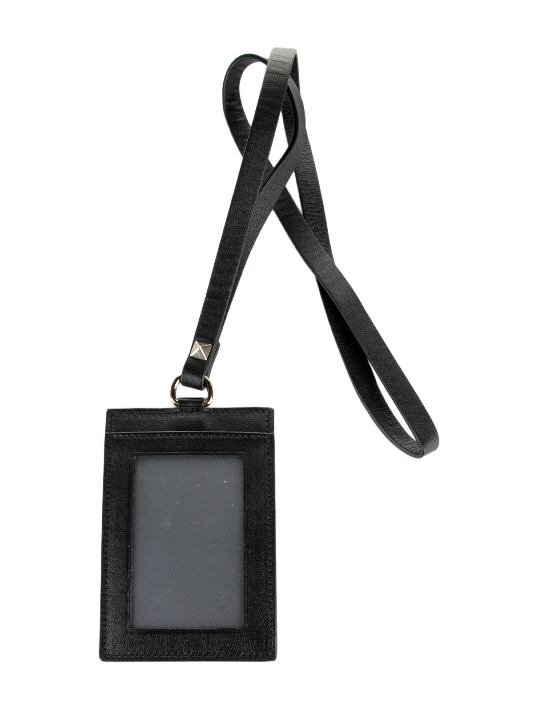 Valentino Leather Card Holder