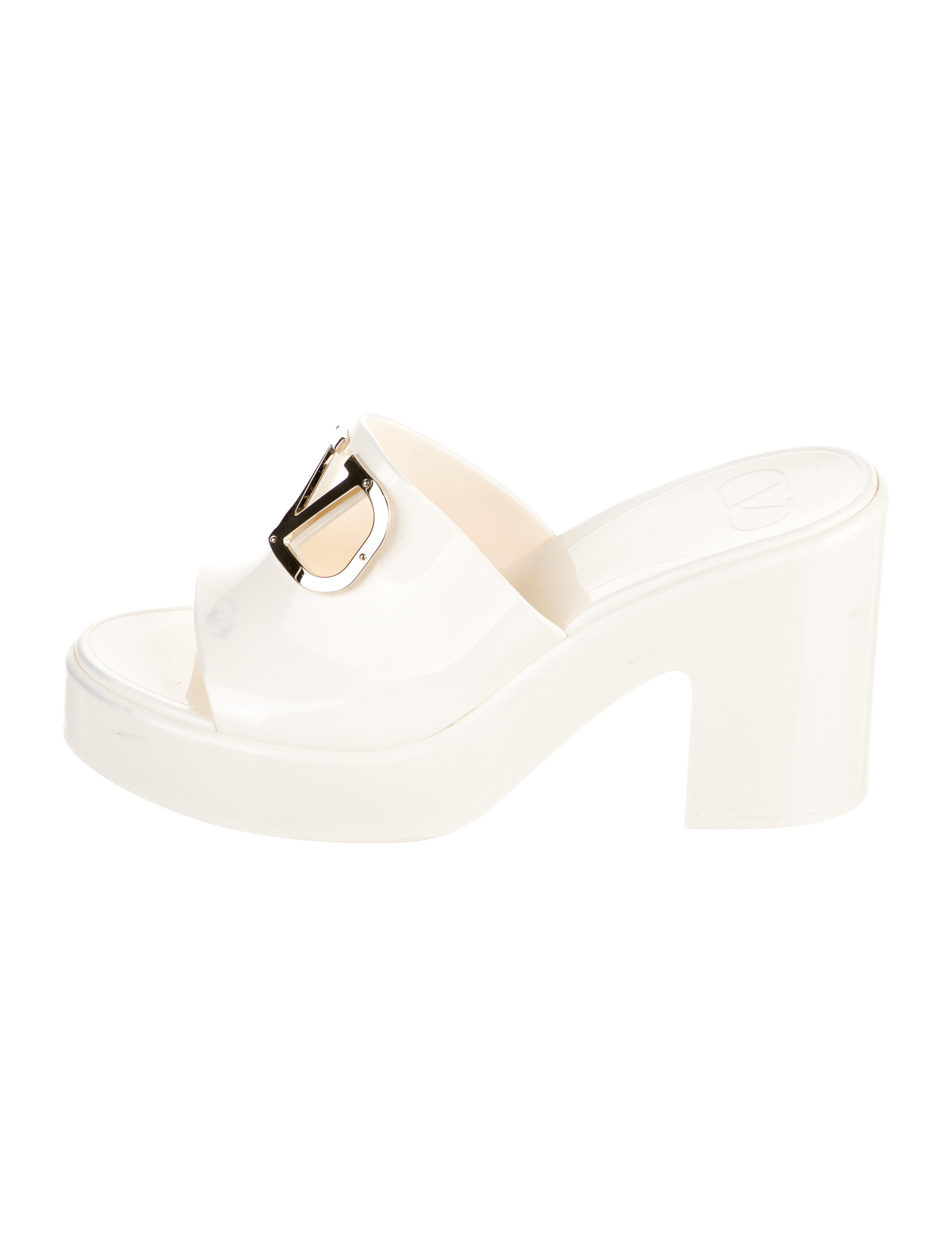 Valentino Rubber Slides