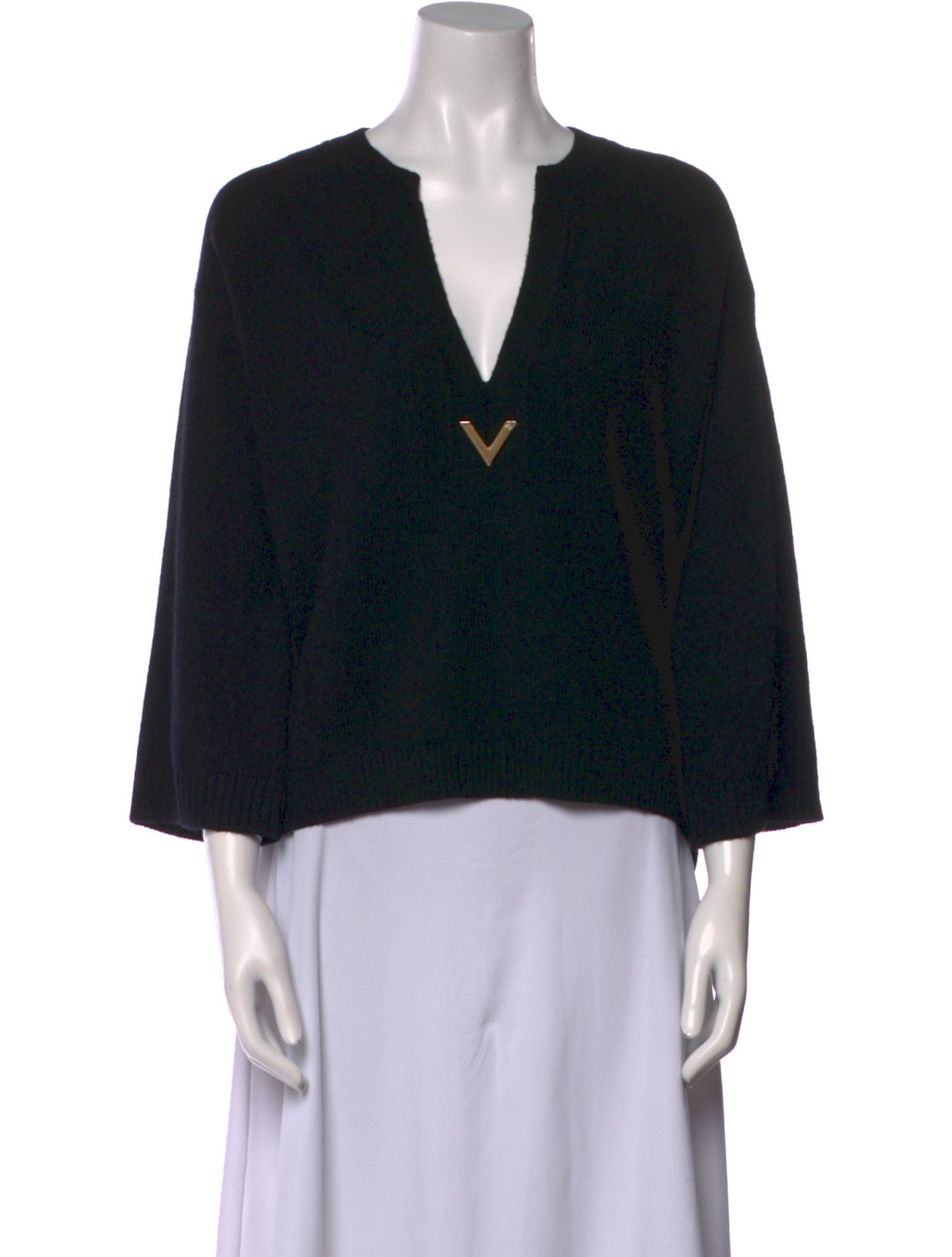 Valentino Cashmere V-Neck Sweater