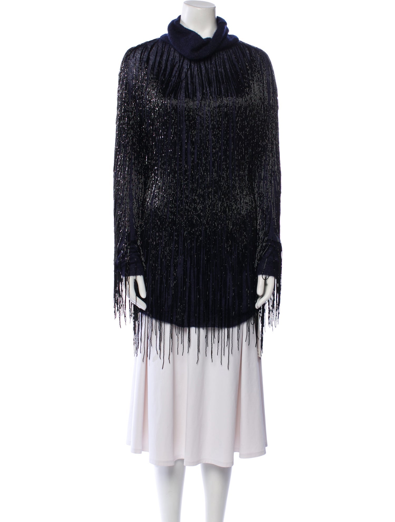 Valentino Mohair Turtleneck Sweater