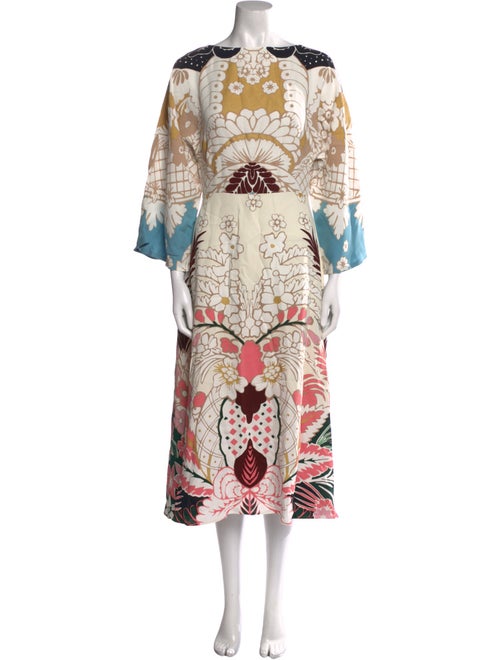 Valentino Silk Long Dress