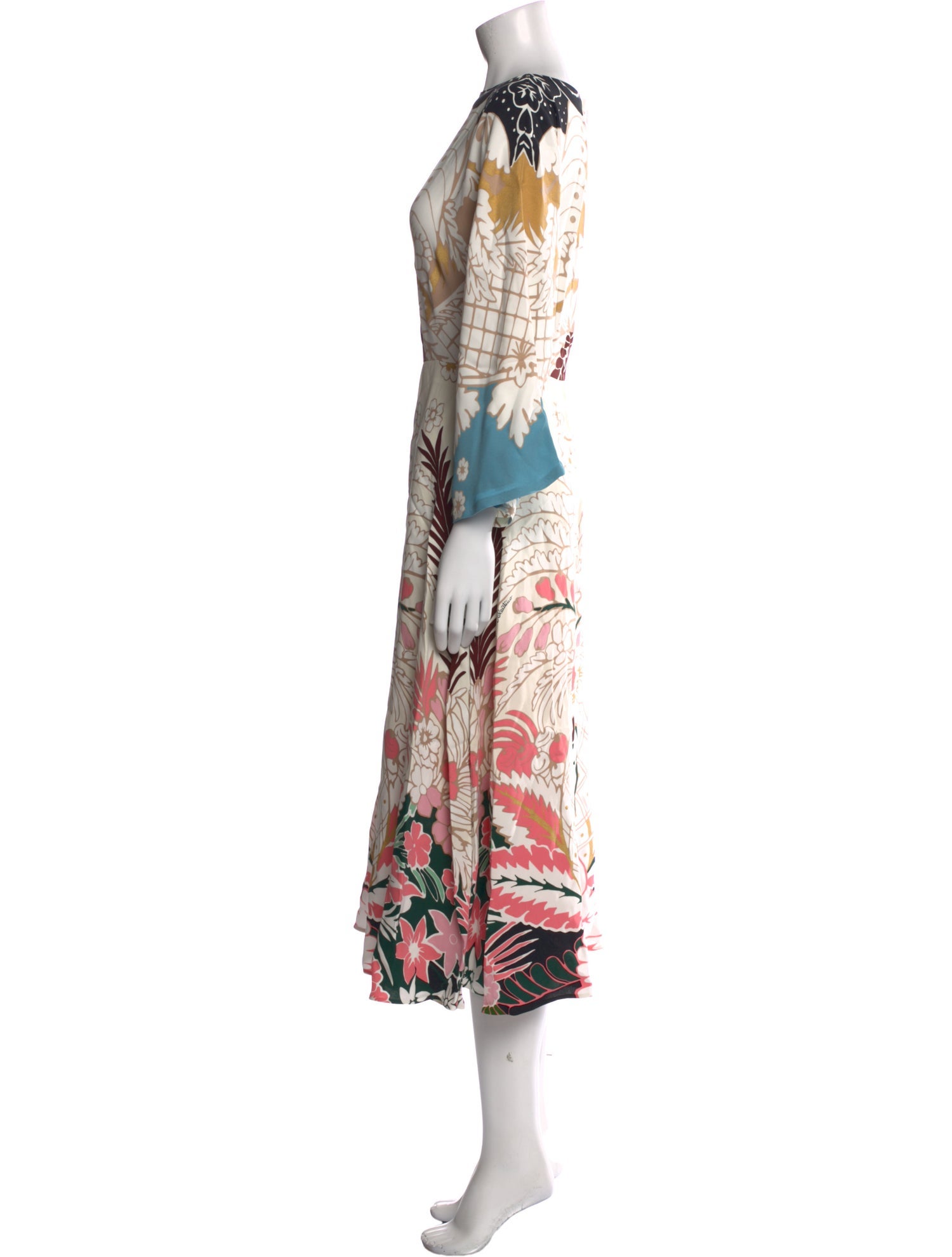 Valentino Silk Long Dress
