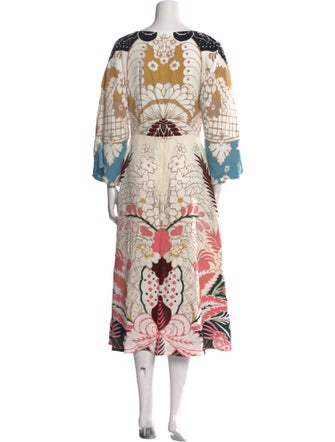 Valentino Silk Long Dress