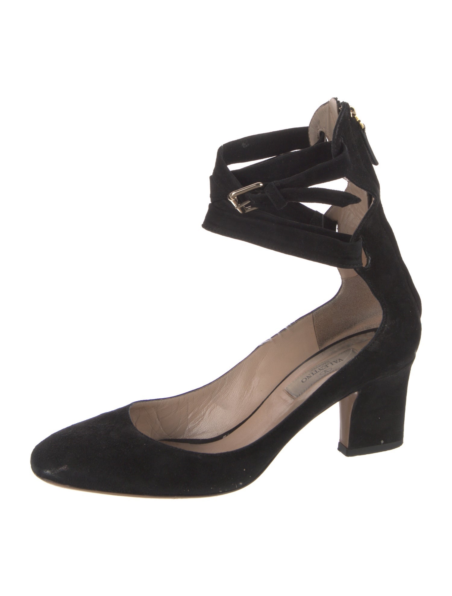 Valentino Suede Pumps