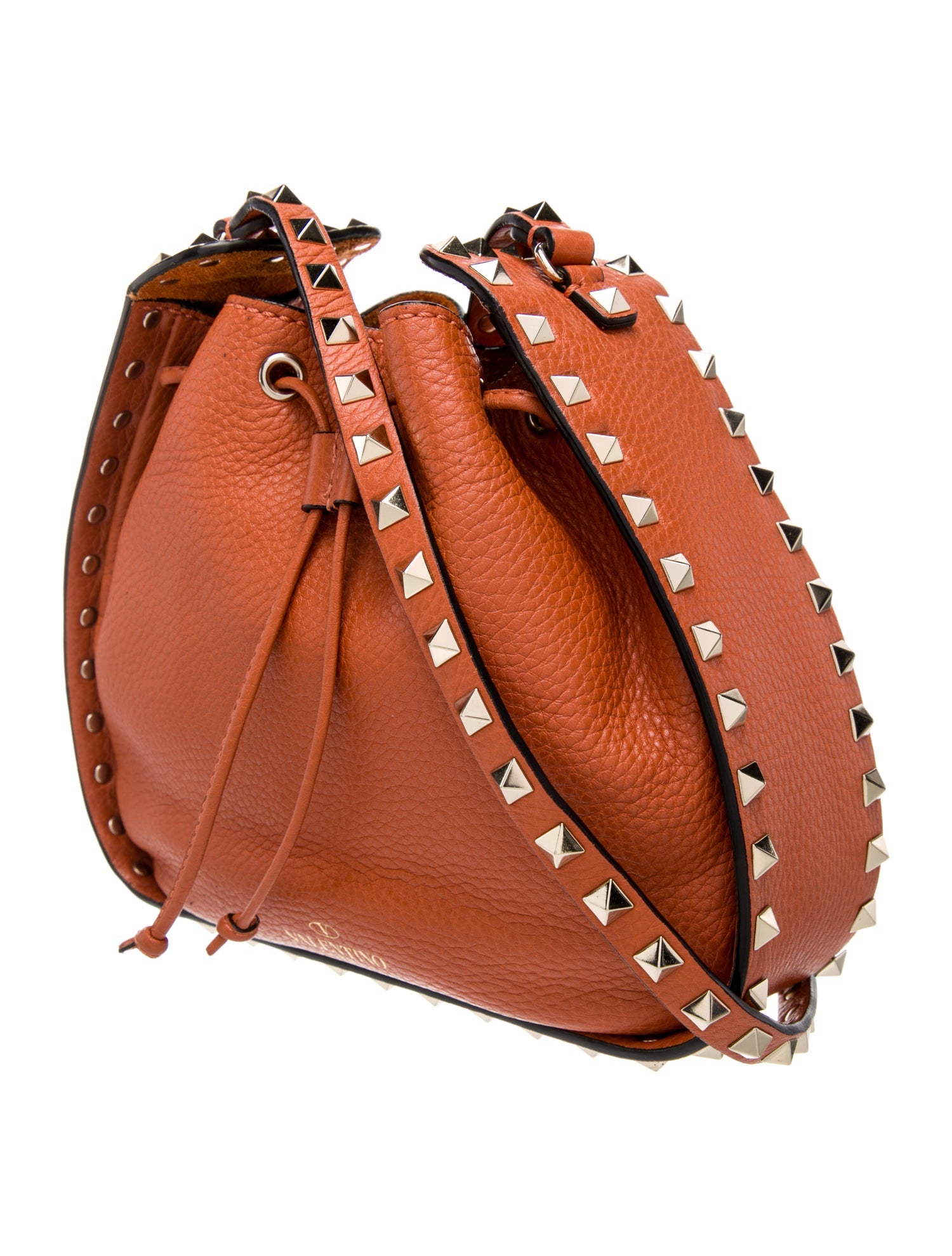 Valentino Rockstud Small Rockstud Bucket Bag