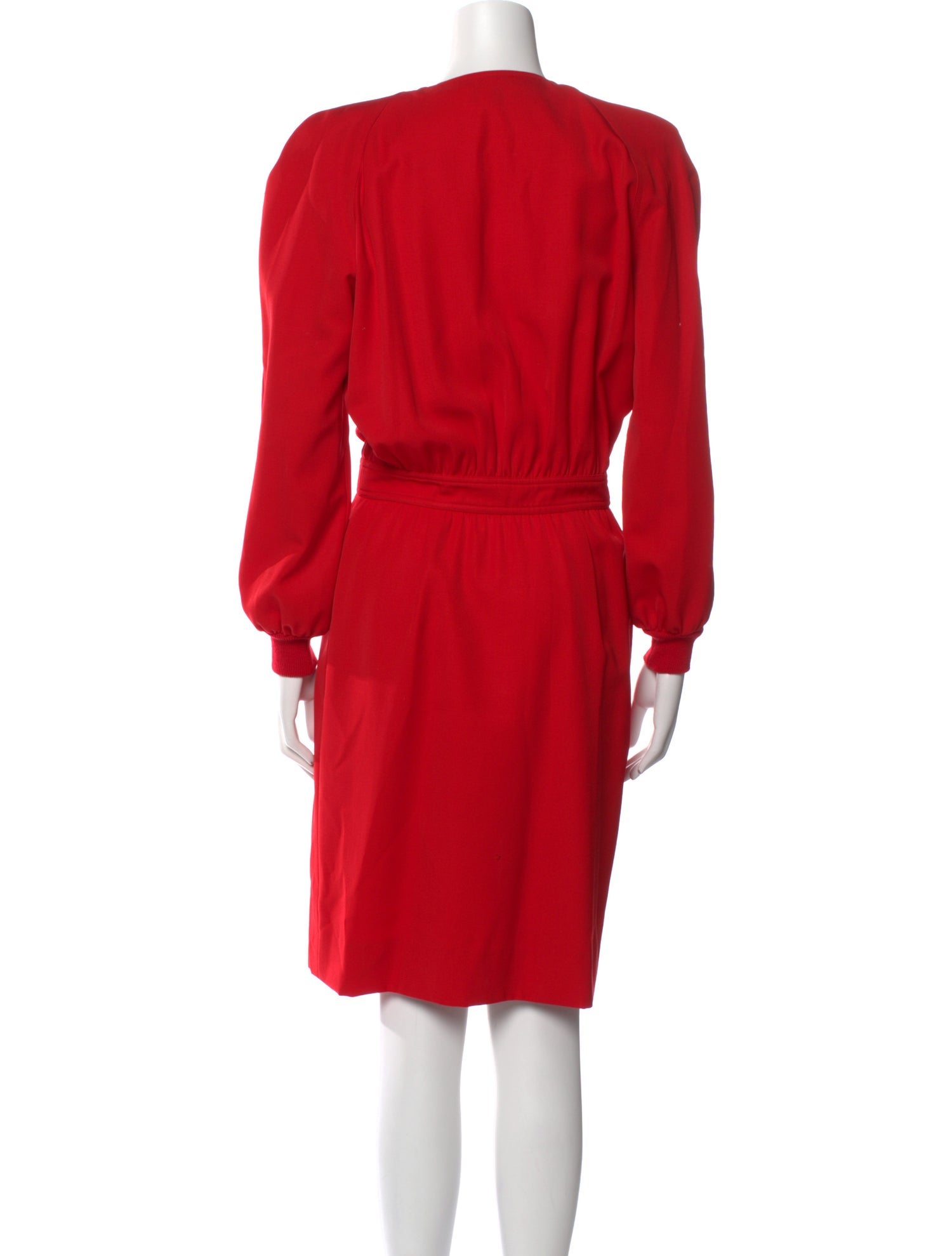 Valentino Wool Midi Length Dress