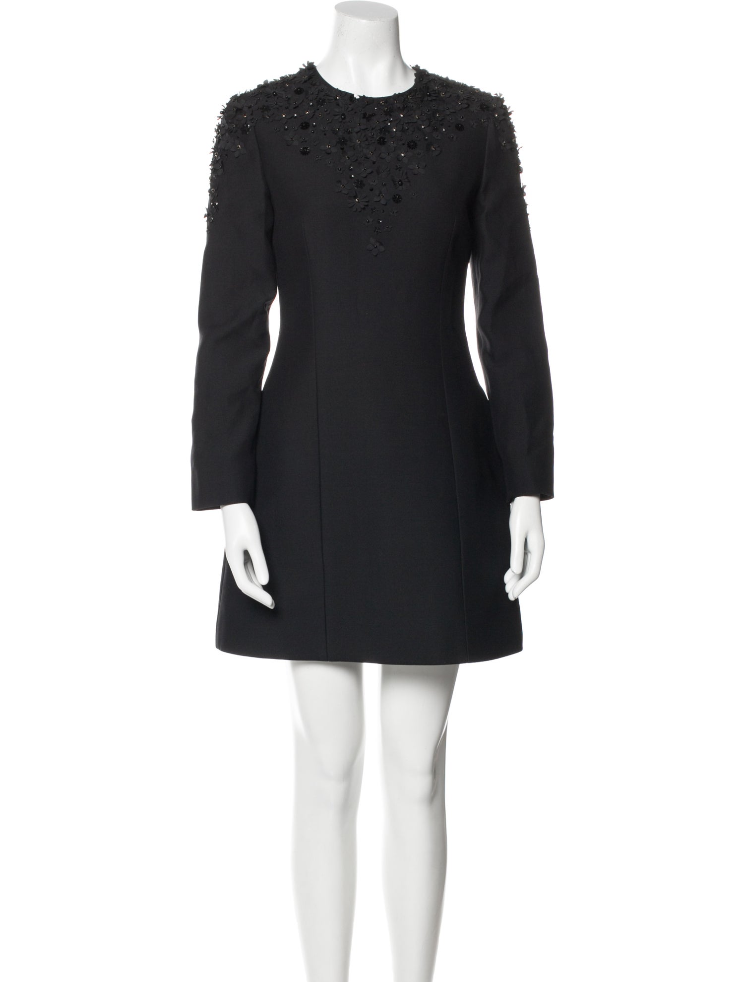 Valentino Virgin Wool Mini Dress