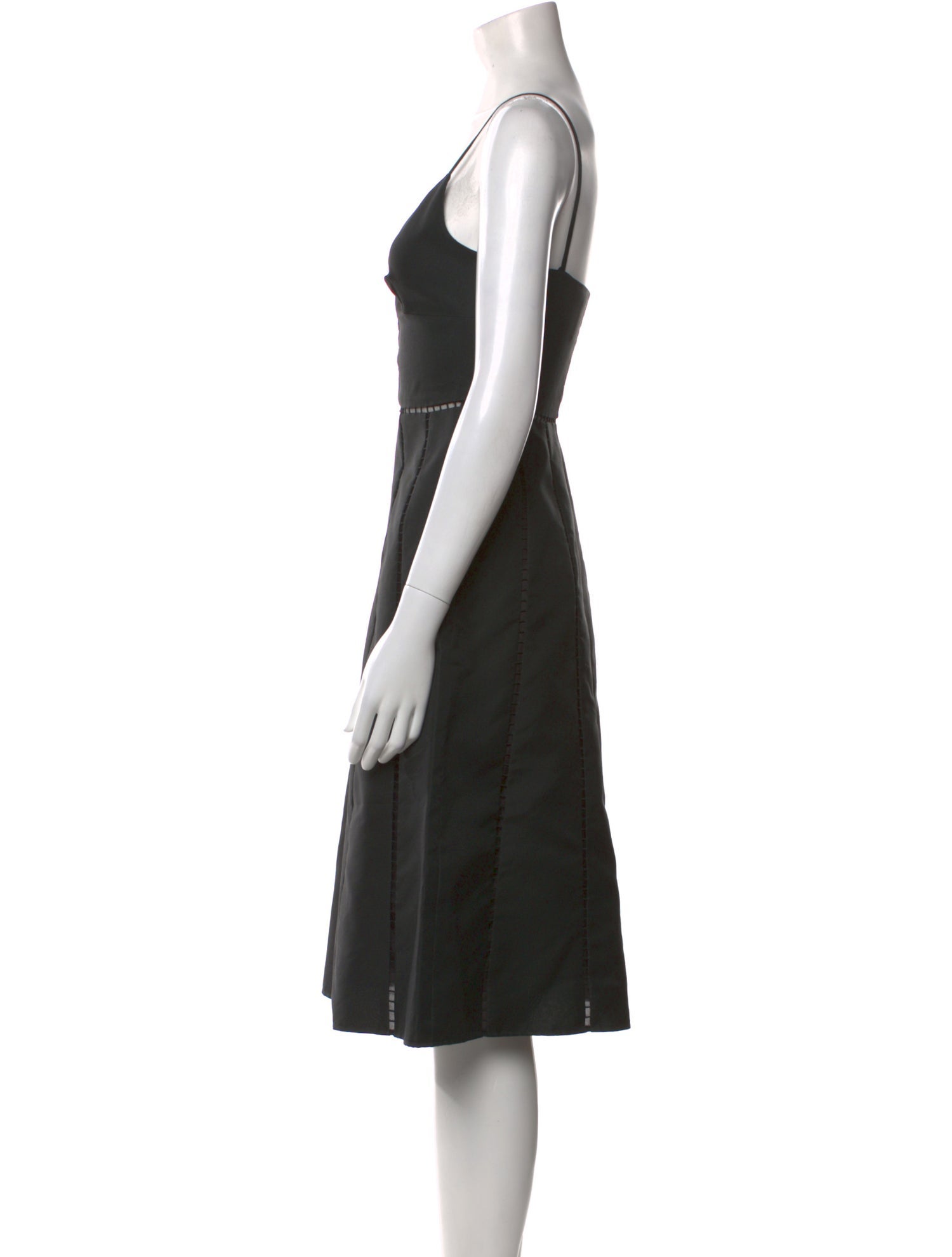 Valentino Silk Midi Length Dress