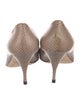Valentino Snakeskin Animal Print Pumps
