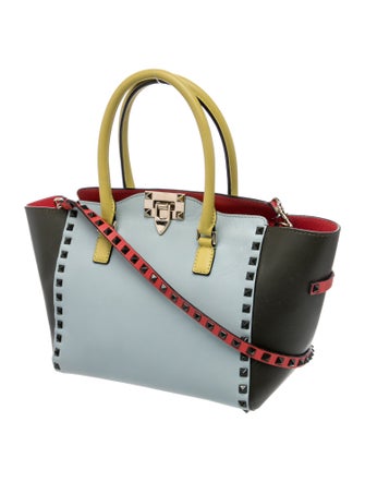 Valentino Rockstud Top Handle Bag