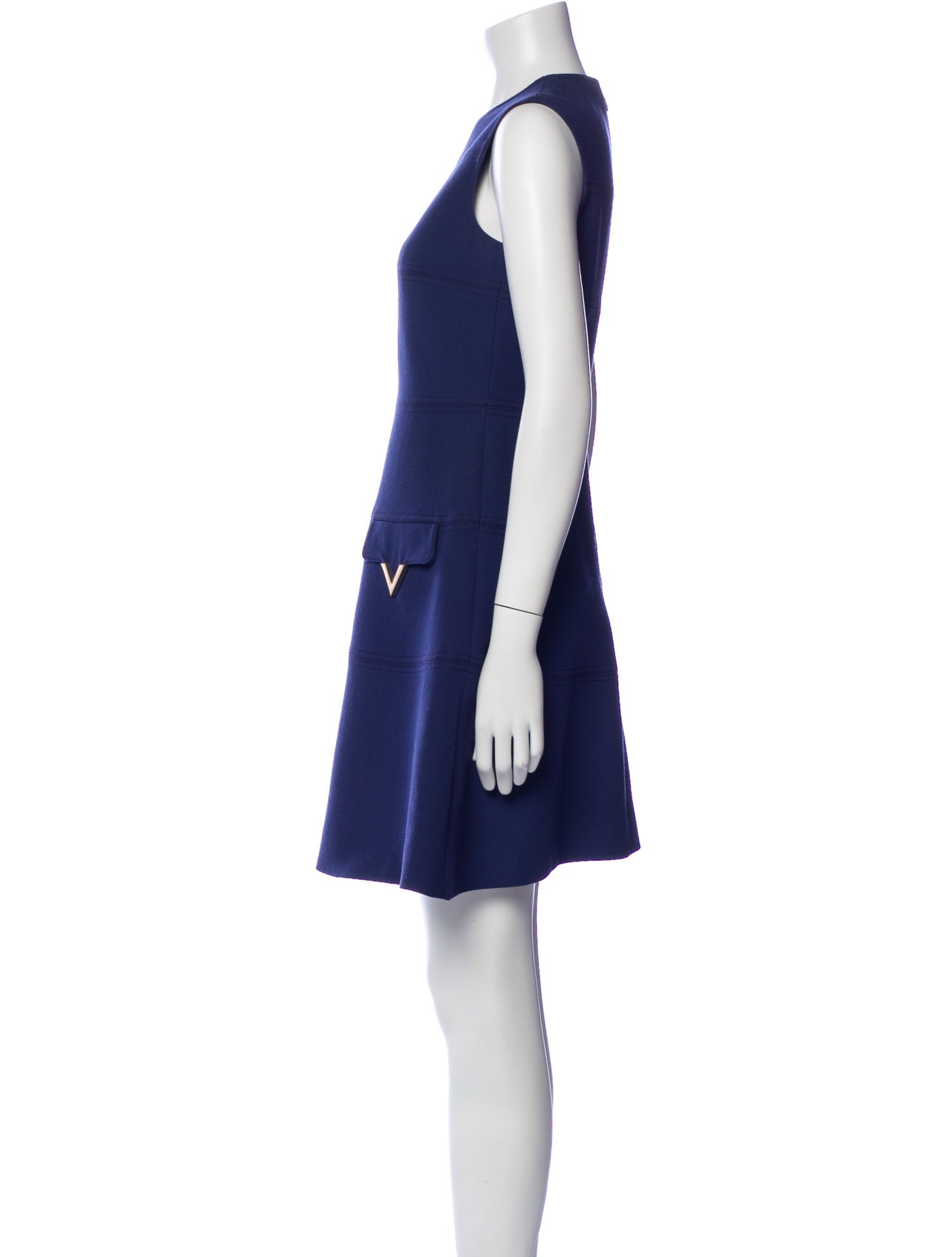 Valentino Virgin Wool Mini Dress