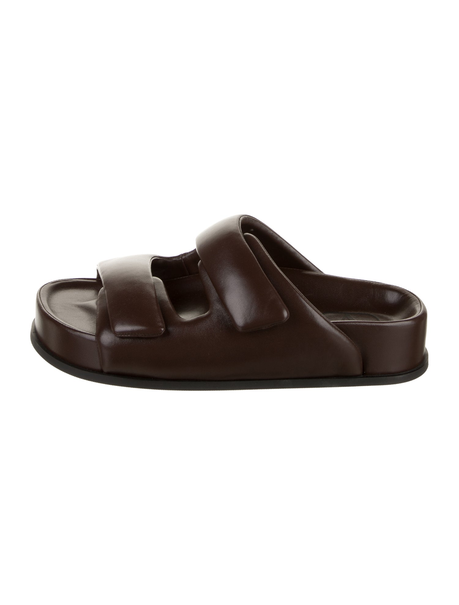 Valentino Leather Slides