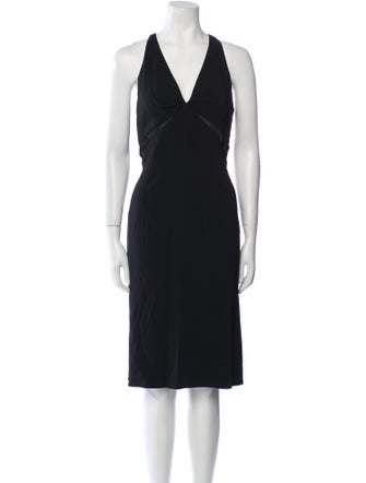 Valentino Virgin Wool Midi Length Dress