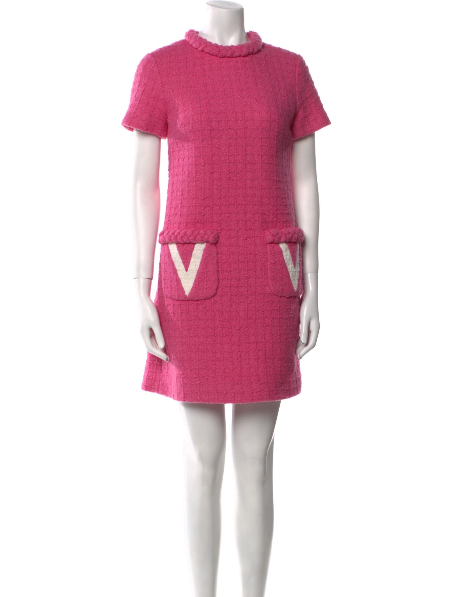 Valentino Virgin Wool Mini Dress