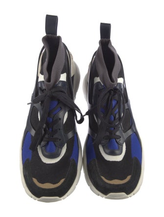 Valentino Suede Sock Sneakers