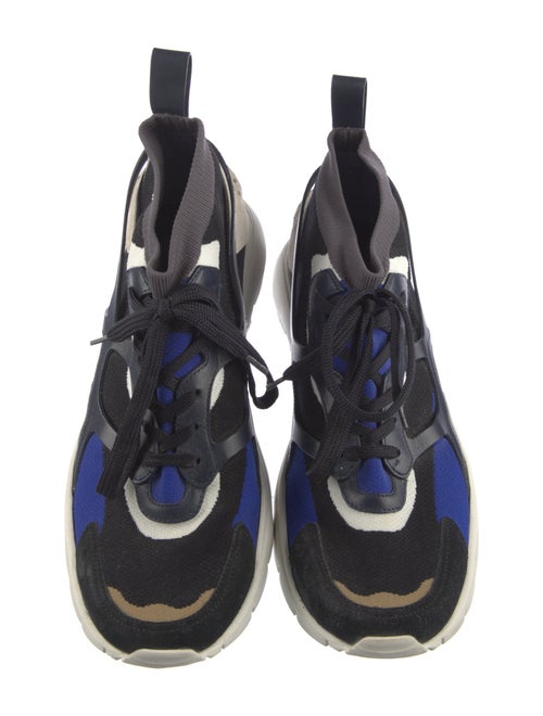 Valentino Suede Sock Sneakers