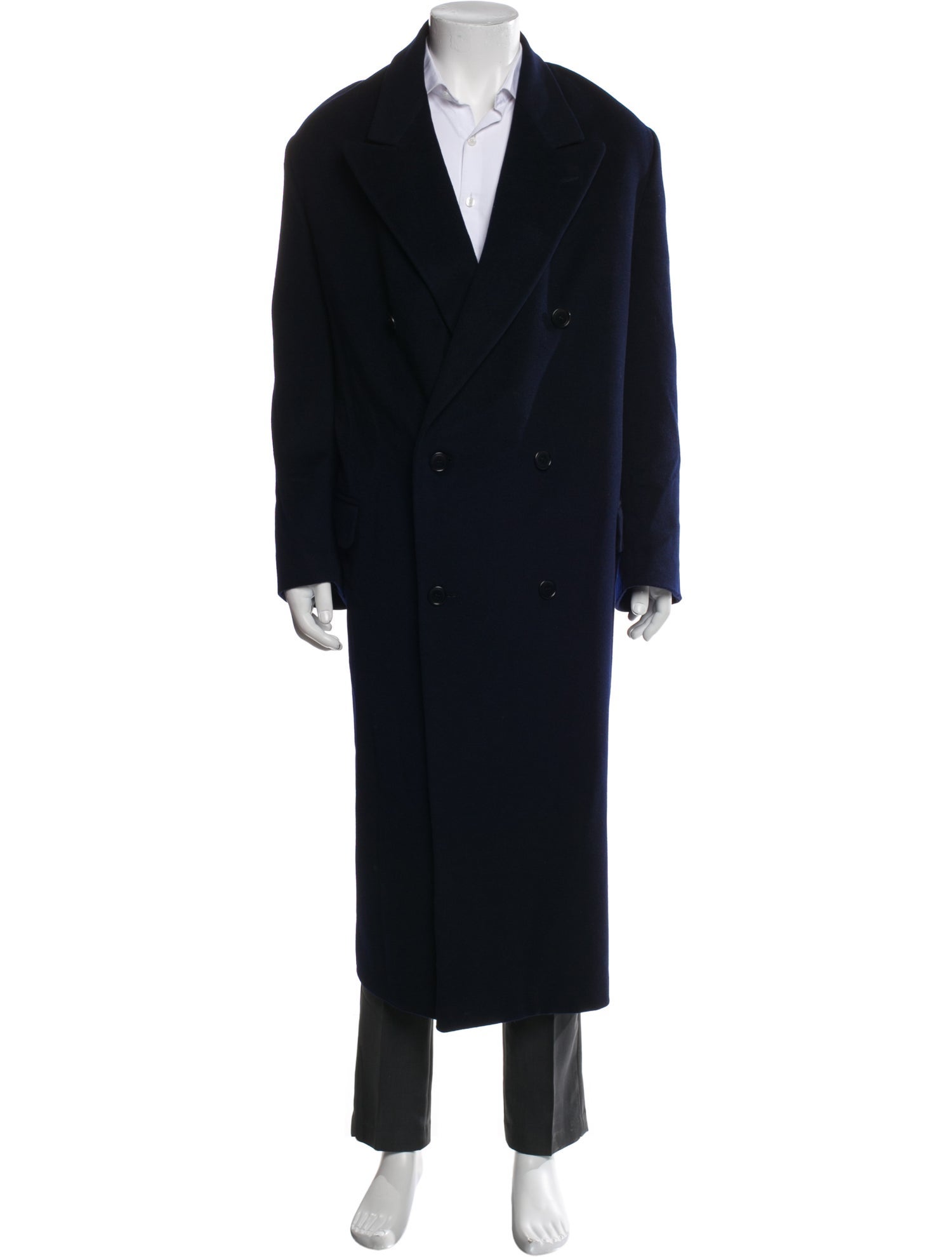 Valentino Virgin Wool Overcoat