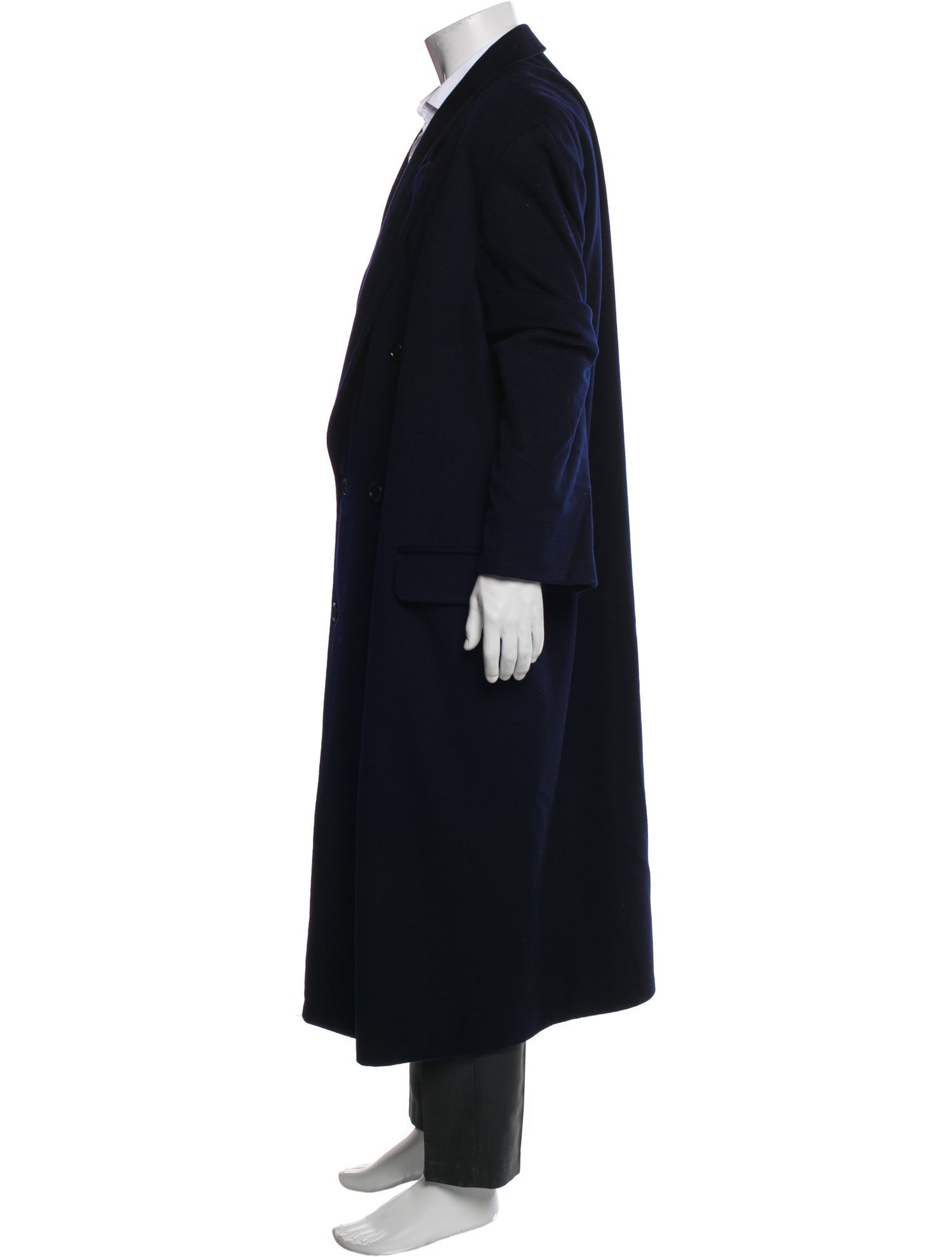 Valentino Virgin Wool Overcoat