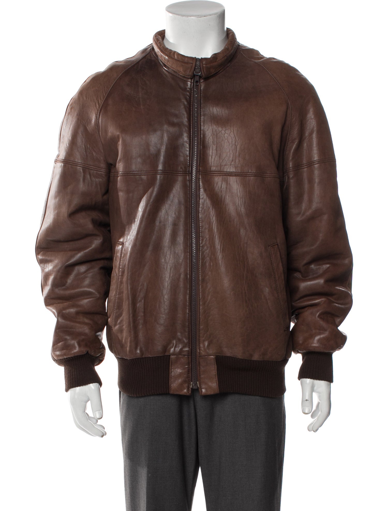 Valentino Vintage Leather Moto Jacket