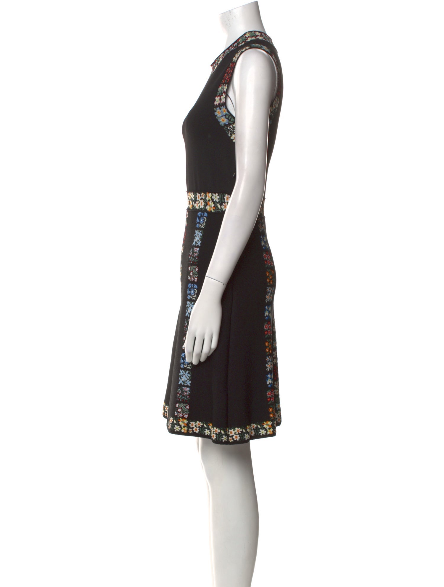Valentino Printed Knee-Length Dress