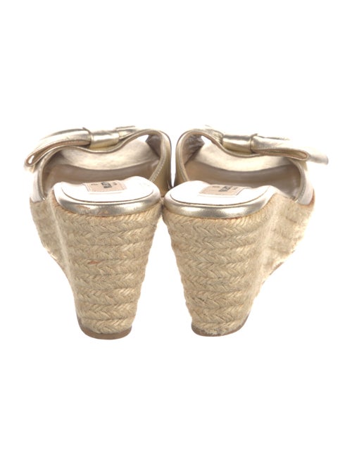 Valentino Patent Leather Espadrilles