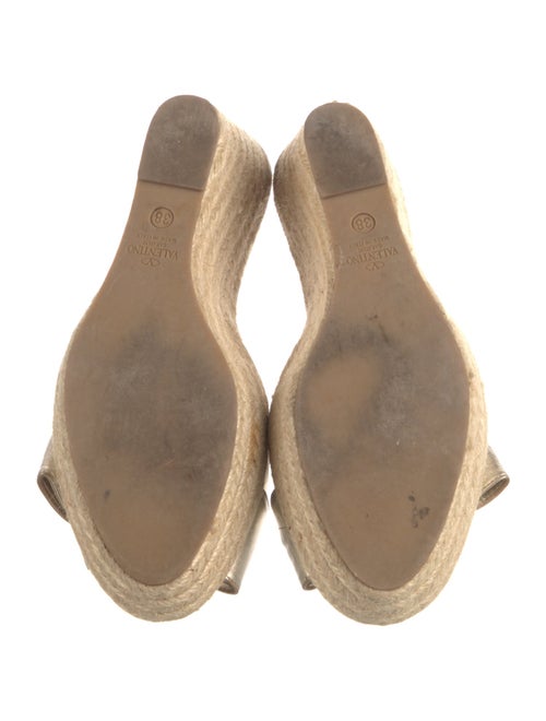 Valentino Patent Leather Espadrilles